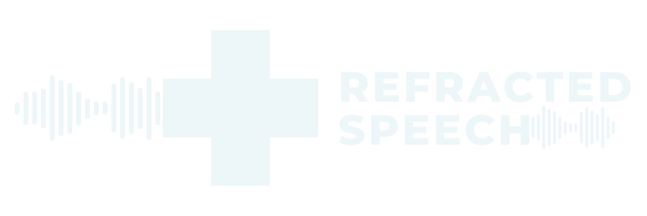 refracted speech logo